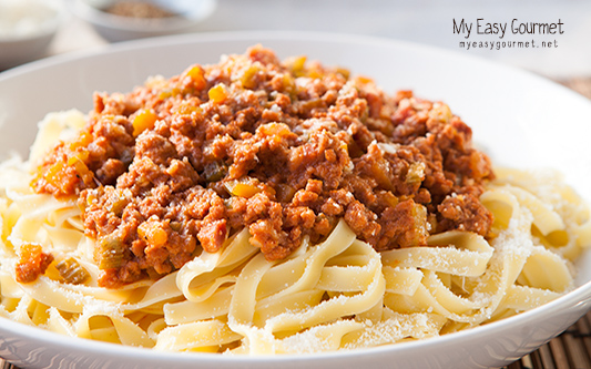 Tagliatelle Bolognese Ragù