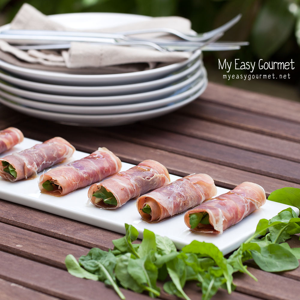 Prosciutto rolls