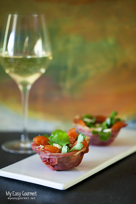 Prosciutto cups