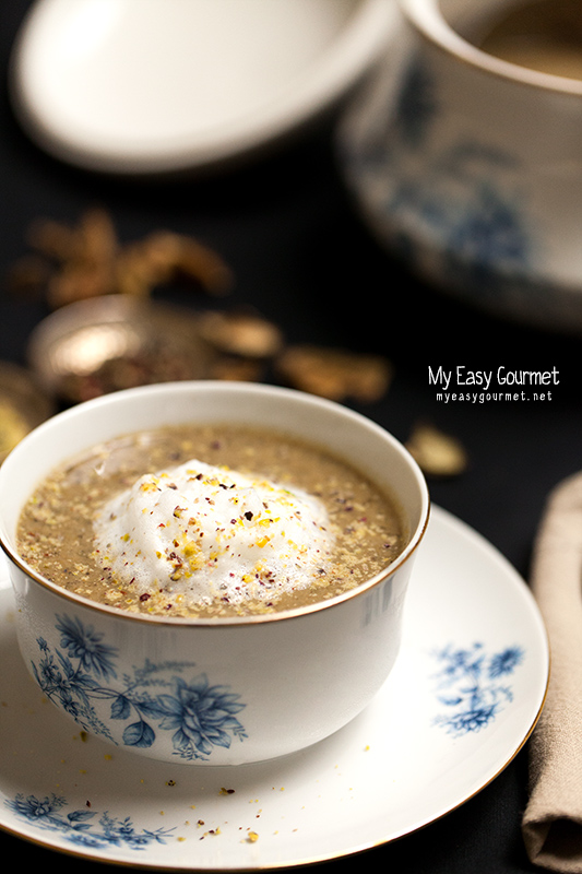 Porcini mushroom soup