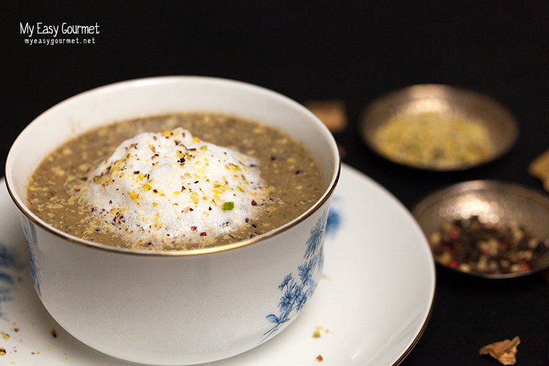 Porcini mushroom soup