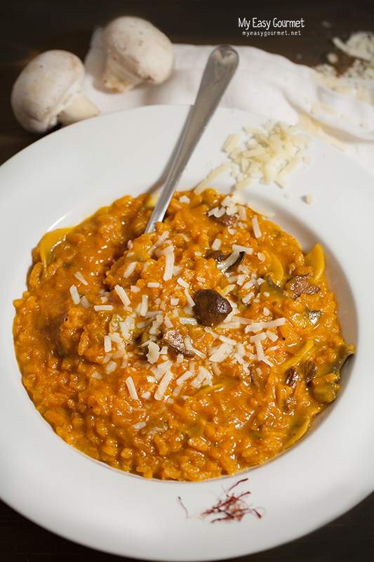 Saffron Porcini Risotto