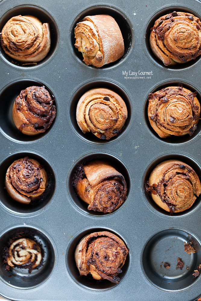 Nutella swirls