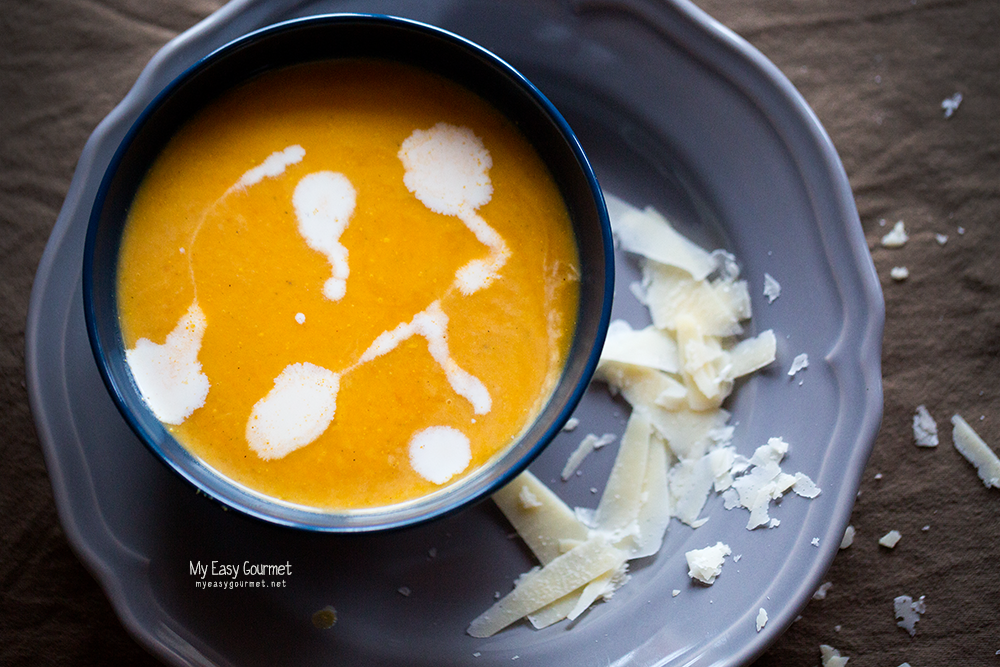 Pumpkin and Sweet Potato Soup