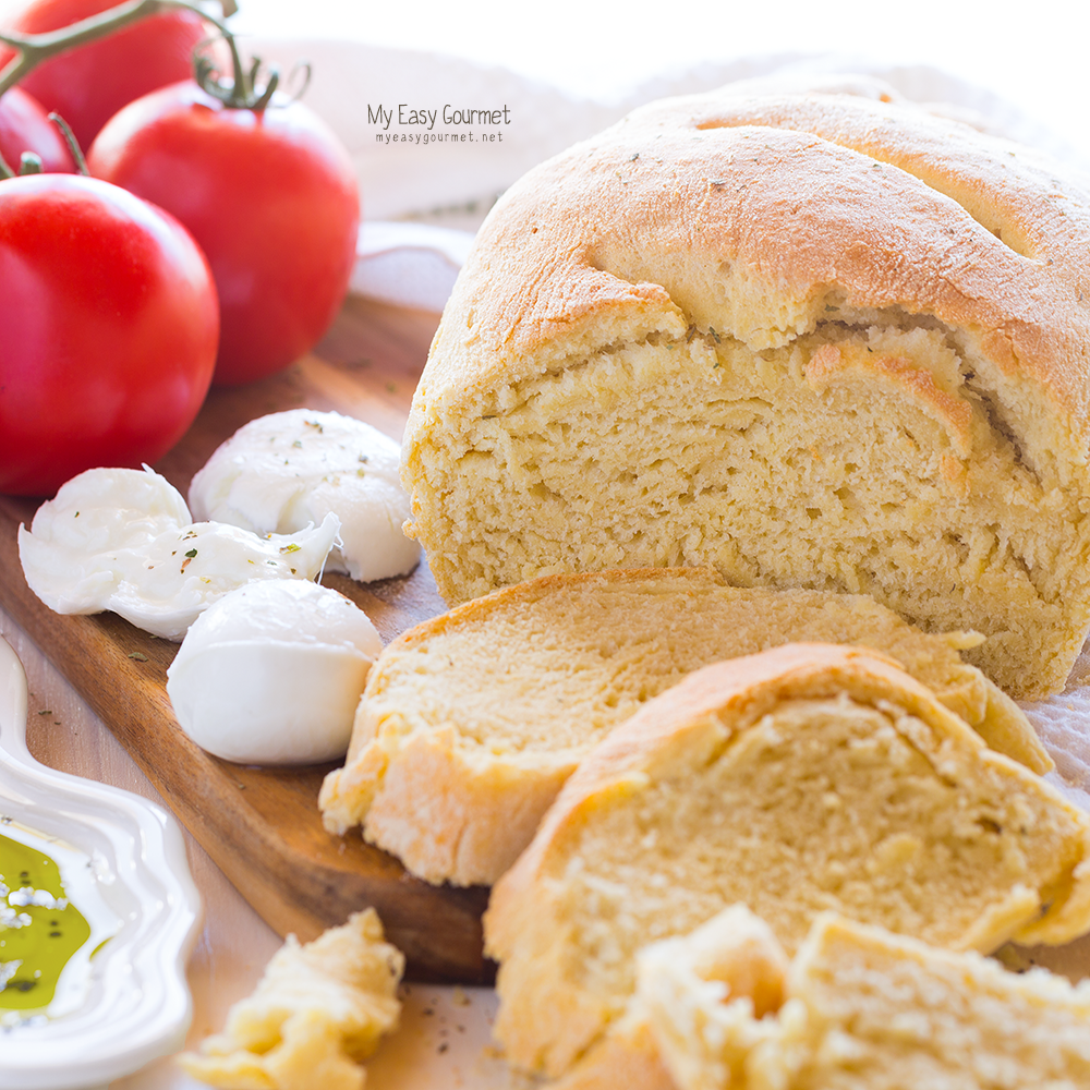 Easy recipe for homemade bread