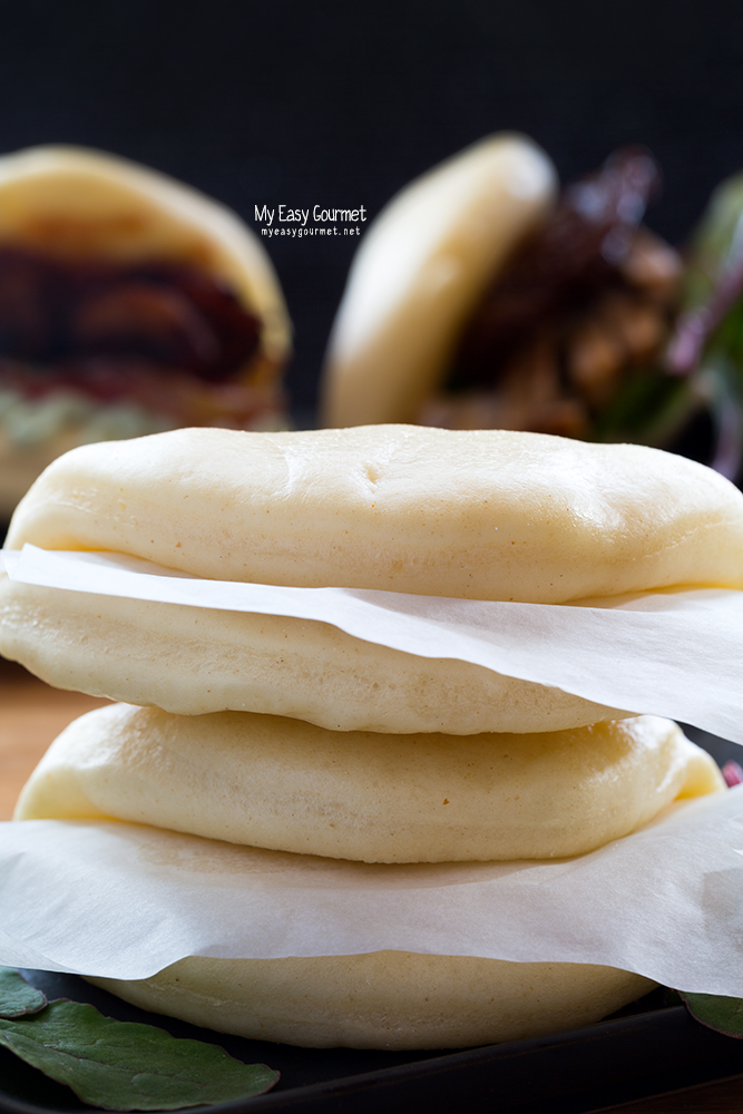 Simple Steamed Bao Buns Recipe