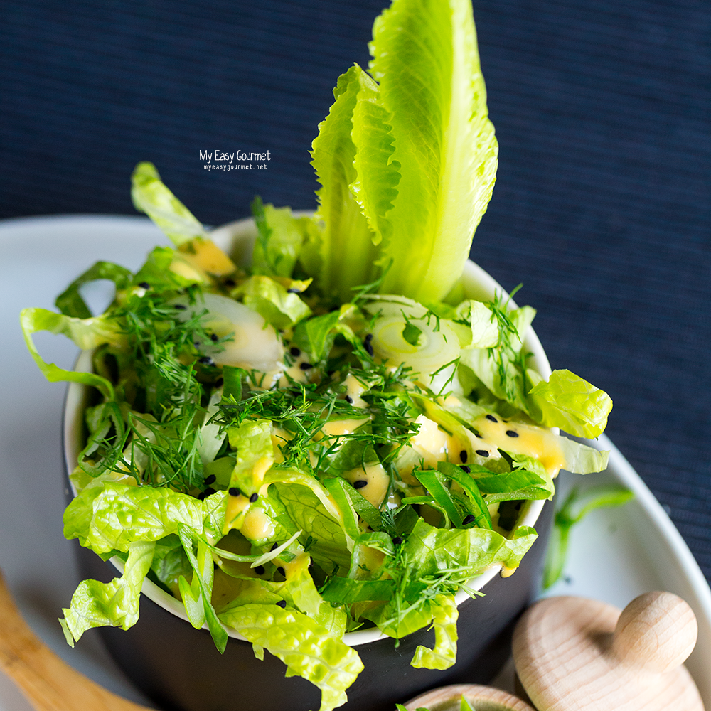 Classic Romaine Lettuce Salad