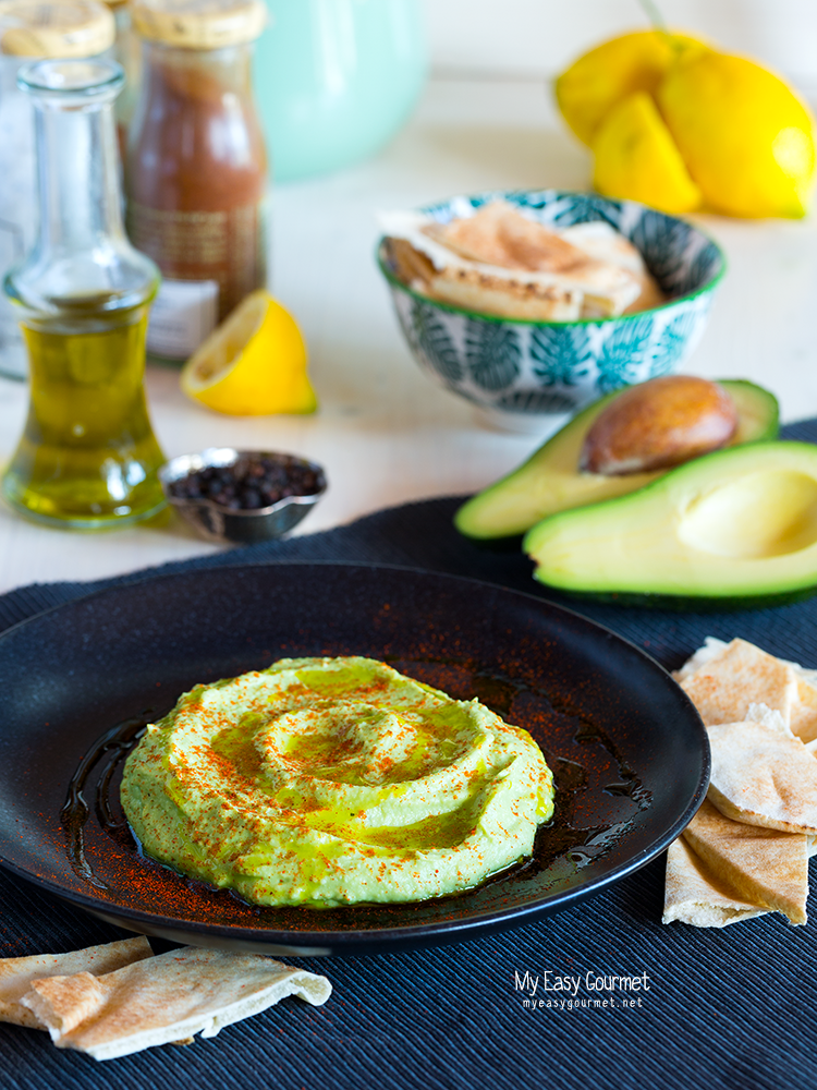 Creamy Avocado Hummus Recipe