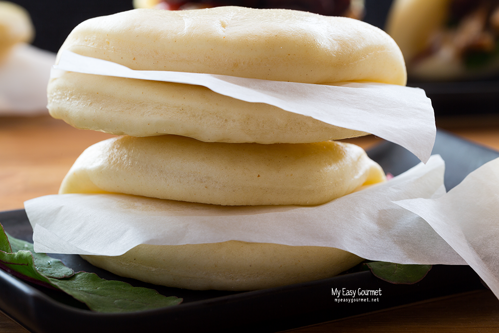 Simple Steamed Bao Buns Recipe